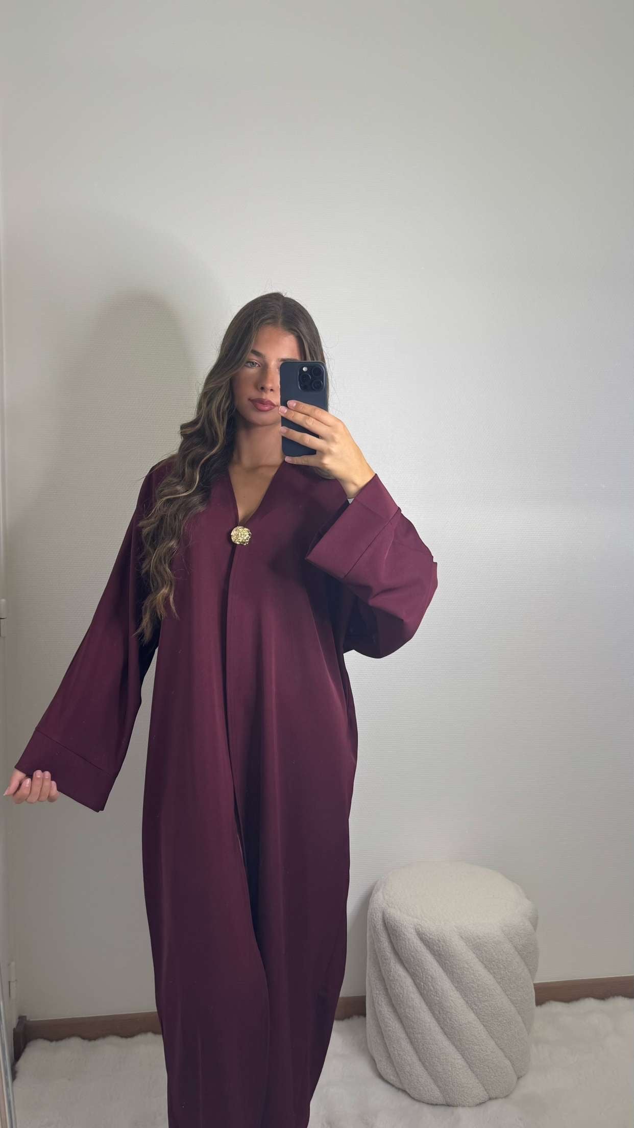 Abaya Cerise