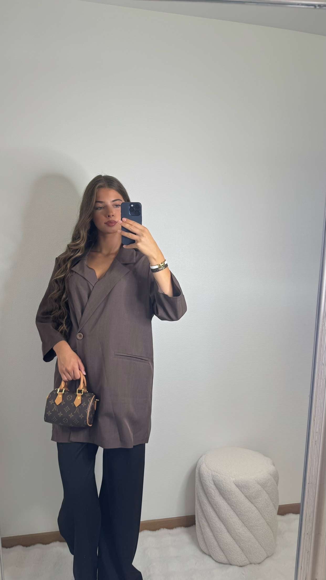 Blazer Marron Élégance