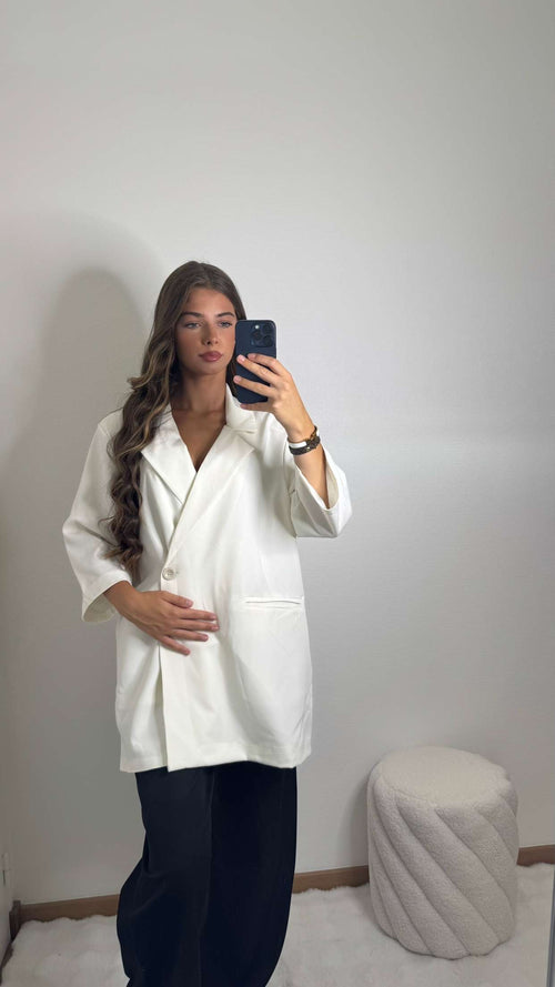 Blazer Blanc Élégance